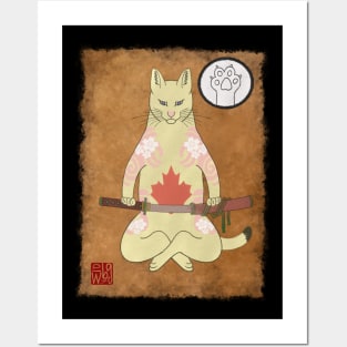 Samurai Kitty Posters and Art